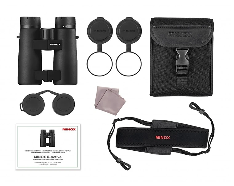 MINOX X-active 8x33mm Katselukiikari 4 MINOX X-active 8x33mm Katselukiikari - Image 2