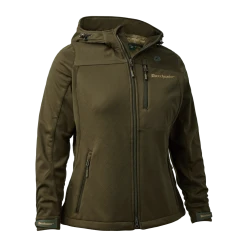 Deerhunter Lady Excape Softshell Jacket Green Naisten Takki