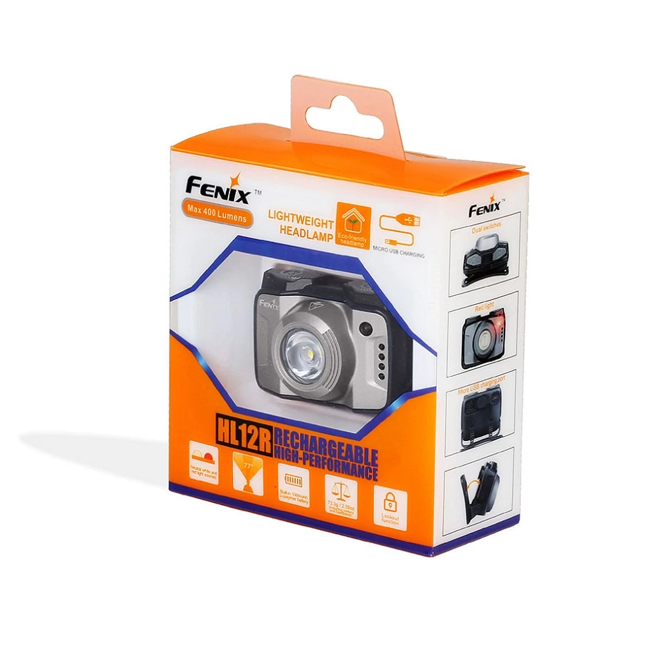 Fenix HL12R USB-Ladattava Otsavalaisin 4 Fenix HL12R USB-Ladattava Otsavalaisin - Image 2