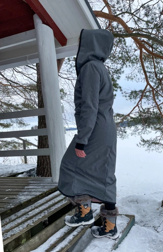 ArticVibe Artic Vibe Lutra Avantouintikylpytakki Harmaa 5 ArticVibe Artic Vibe Lutra Avantouintikylpytakki Harmaa - Image 3