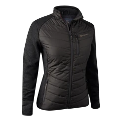 Deerhunter Lady Caroline Padded Jacket W Kevyt Toppatakki Ruskea