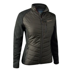Deerhunter Lady Caroline Padded Jacket W Kevyt Toppatakki Vihreä