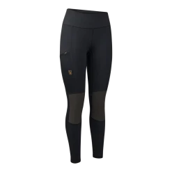 Deerhunter Lady Reinforced Tights Naisten Mustat Leggingsit