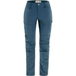 FJÄLLRÄVEN Fjällräven Keb Trousers Curved W Reg Indigo Blue Vaellushousut