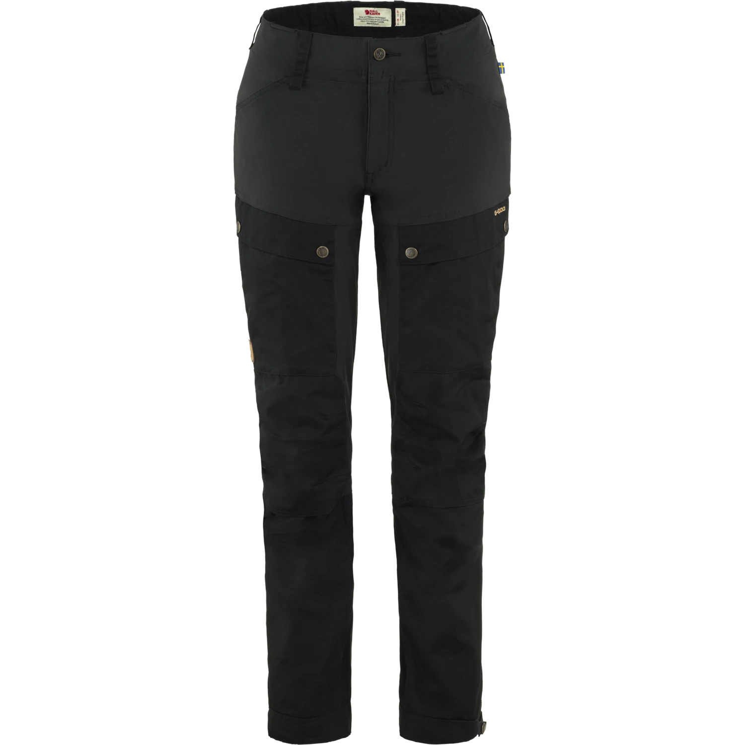 FJÄLLRÄVEN Fjällräven Keb Curved W Reg - Naisten Ulkoiluhousut Musta 3 FJÄLLRÄVEN Fjällräven Keb Curved W Reg - Naisten Ulkoiluhousut Musta