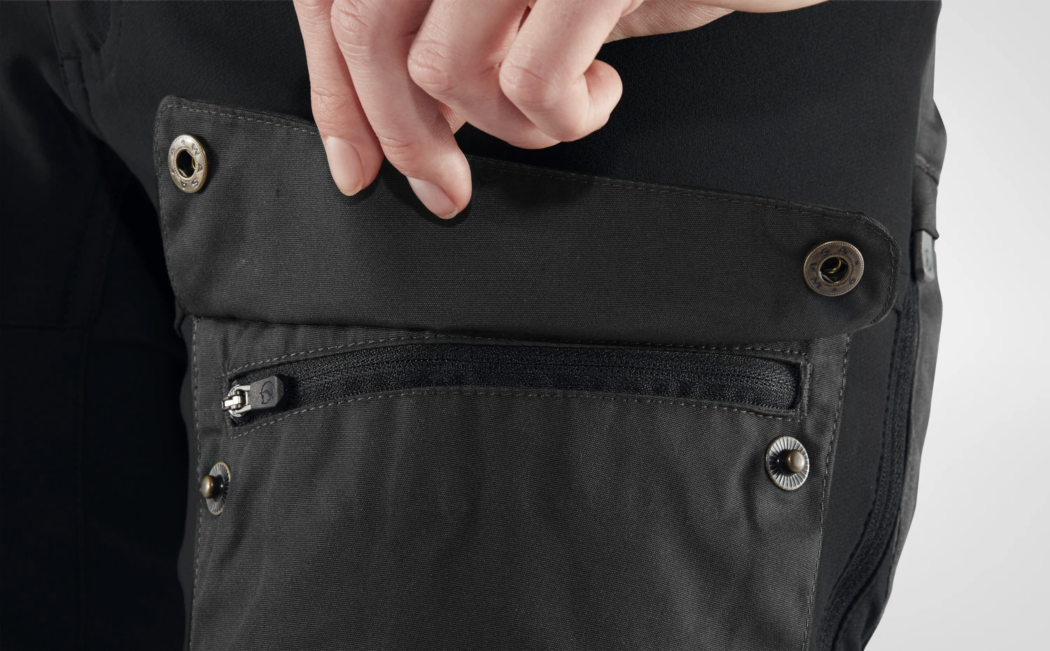 FJÄLLRÄVEN Fjällräven Keb Curved W Short - Naisten Ulkoiluhousut 10 FJÄLLRÄVEN Fjällräven Keb Curved W Short - Naisten Ulkoiluhousut - Image 8