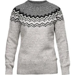 FJÄLLRÄVEN Fjällräven Övik Knit Sweater W Naisten Villapaita