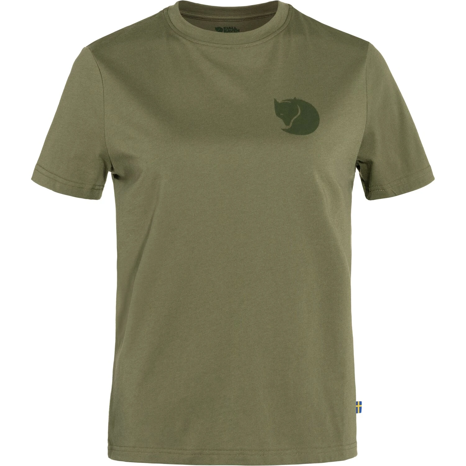 FJÄLLRÄVEN Fjällräven Boxy Logo Tee W Green 3 FJÄLLRÄVEN Fjällräven Boxy Logo Tee W Green