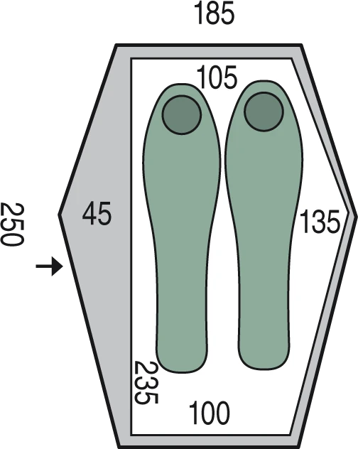 Pinguin Echo 2 Teltta 4 Pinguin Echo 2 Teltta - Image 2