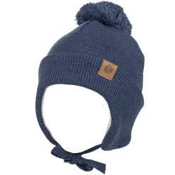 Salon Lakkitehdas Oy Salon Kids Korvaläpällinen Pipo Sininen